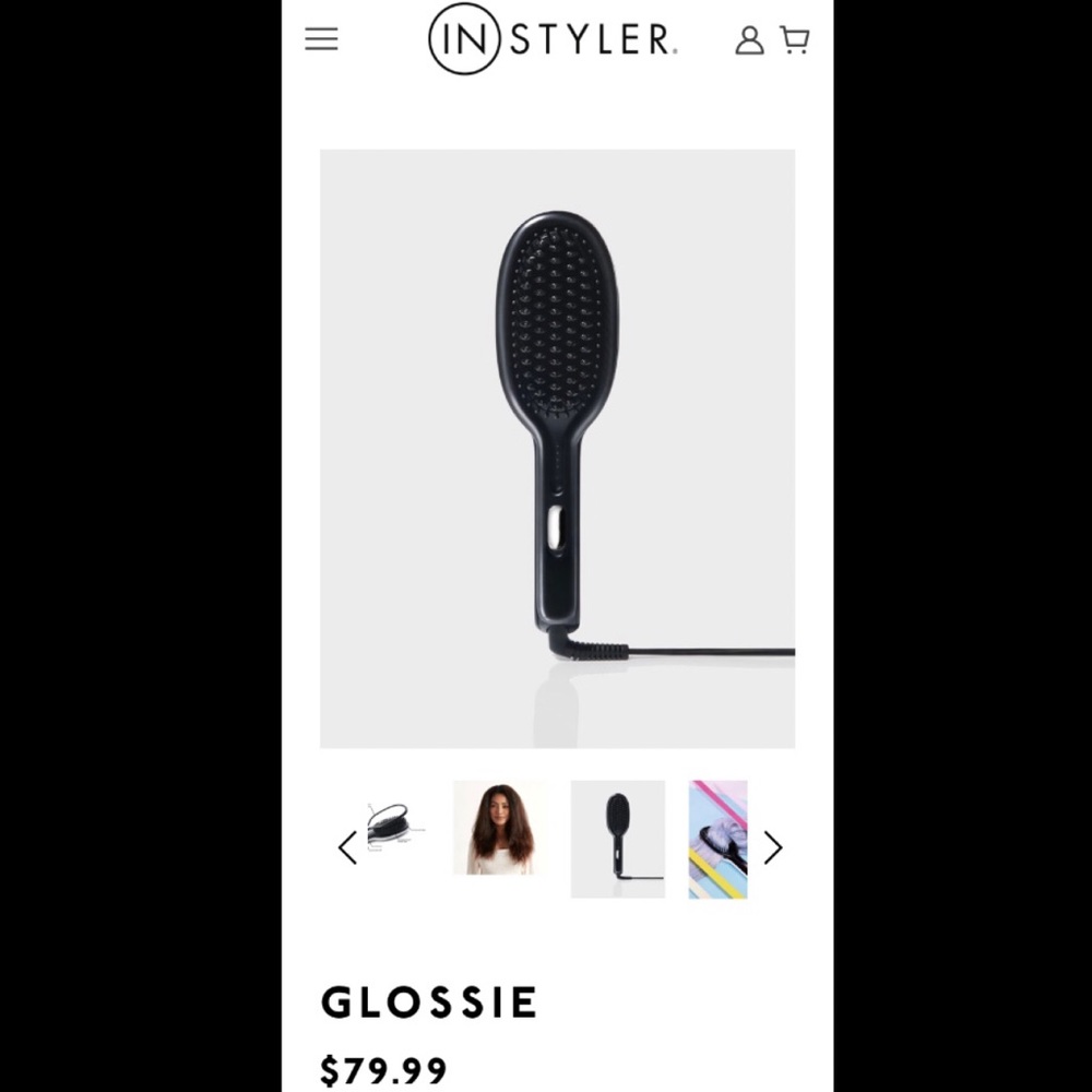 Instyler Glossie Ceramic Styling Brush